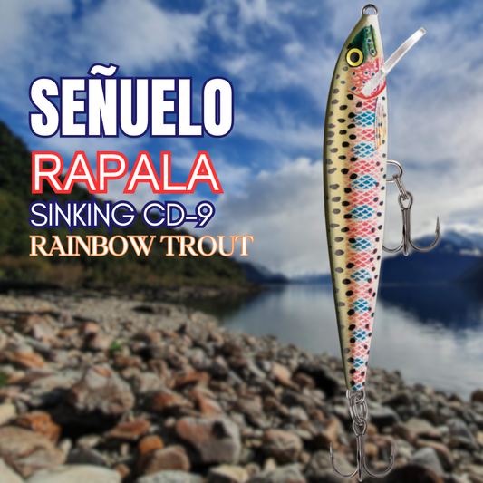 Rapala Sinking CD-9 Rainbow Trout