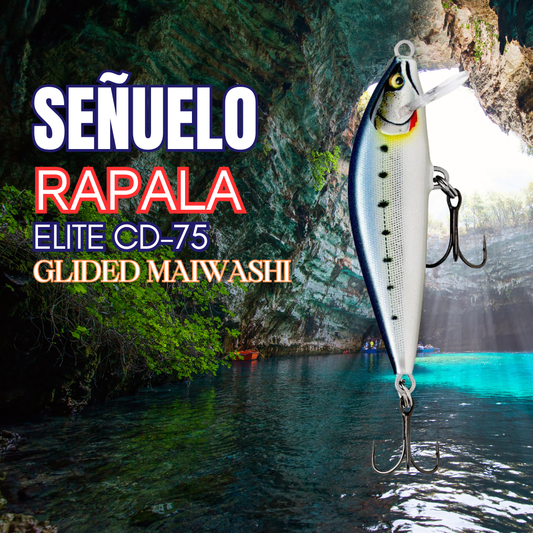 Rapala Elite CountDown CDE75 Gilded Maiwashi
