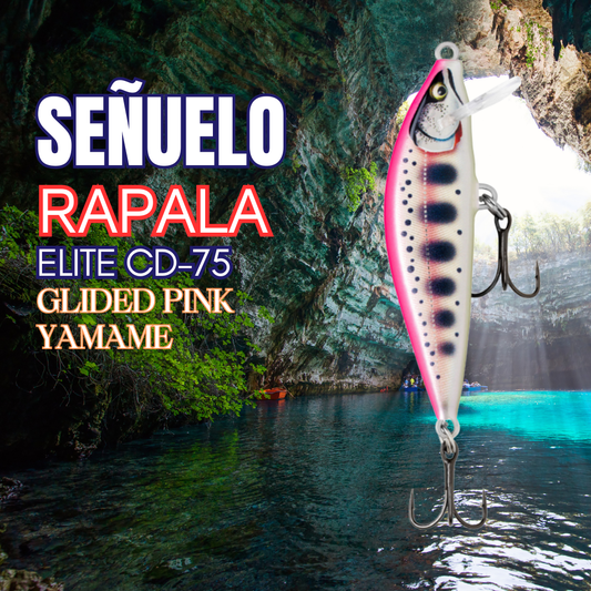 Rapala Elite CountDown CDE75 Gilded Pink Yamame