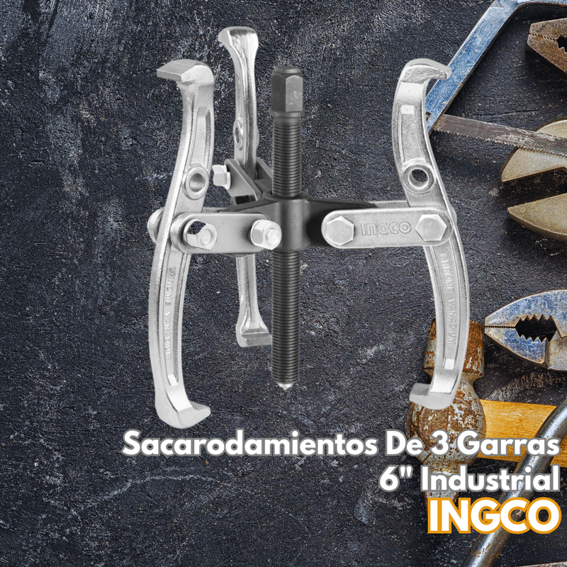 Sacarodamientos De 3 Garras 6" Industrial