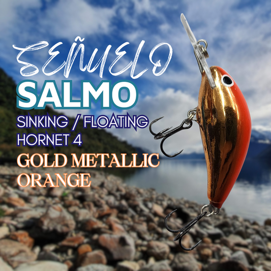 Salmo Hornet 4 Sinking Gold Metallic Orange
