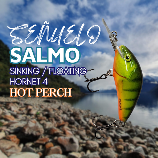 Salmo Hornet 4 Sinking Hot Perch