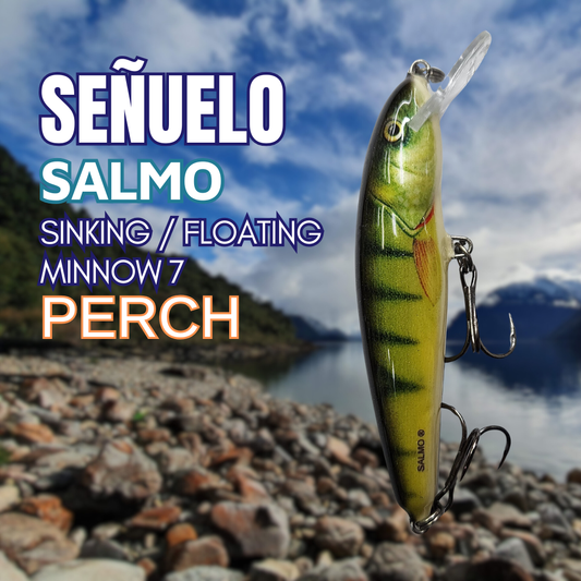 Salmo Sinking Minnow 7 Perch