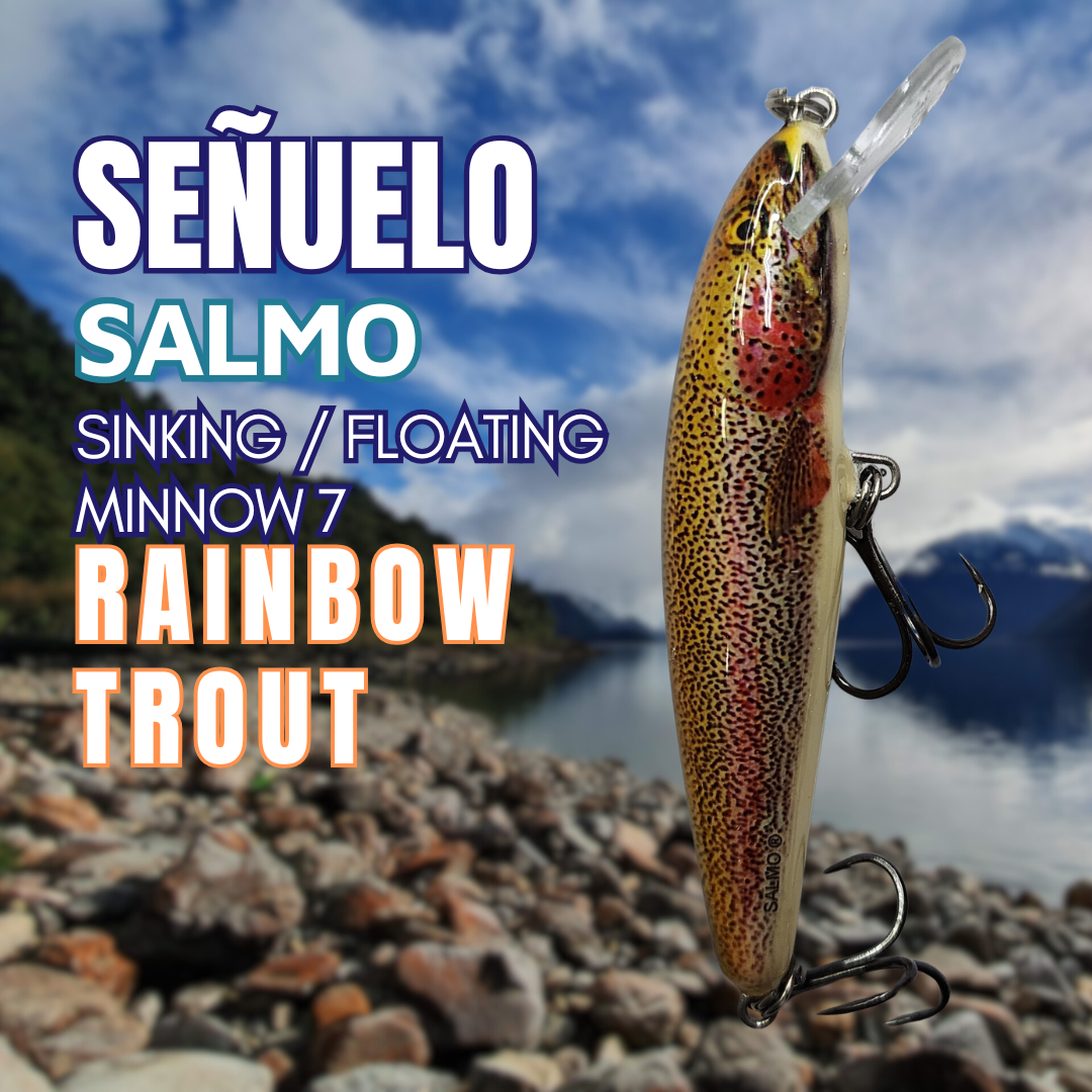 Salmo Sinking Minnow 7 Rainbow Trout