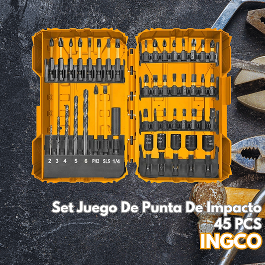 Set Juego De Punta De Impacto 45 PCS