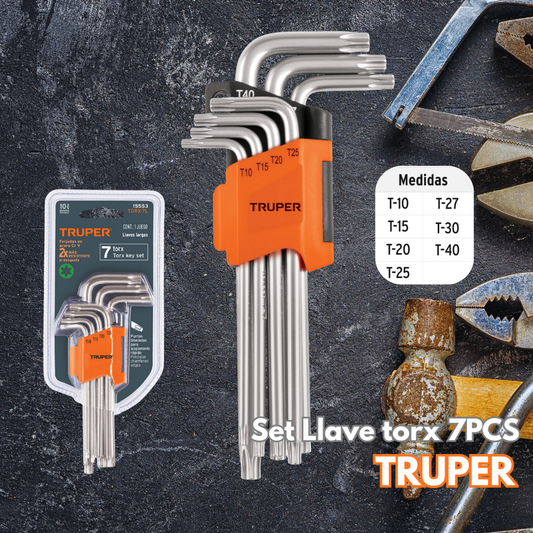 Set Llave torx 7PCS