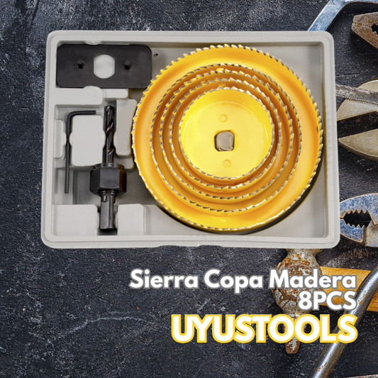Sierra Copa Madera 8PCS