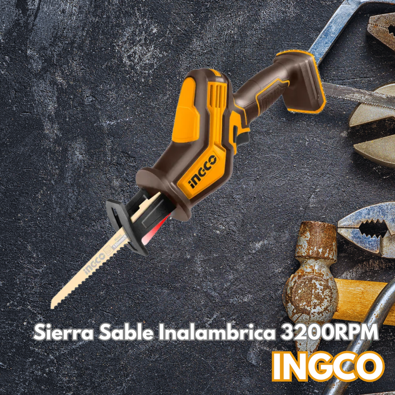 Sierra Sable Inalambrica 3200RPM