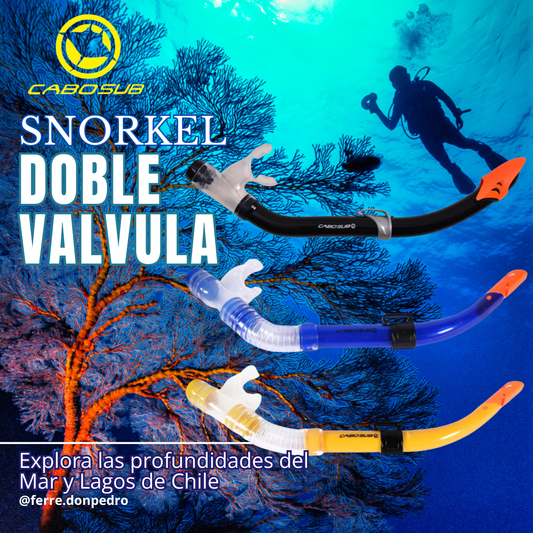 Snorkel Doble Valvula