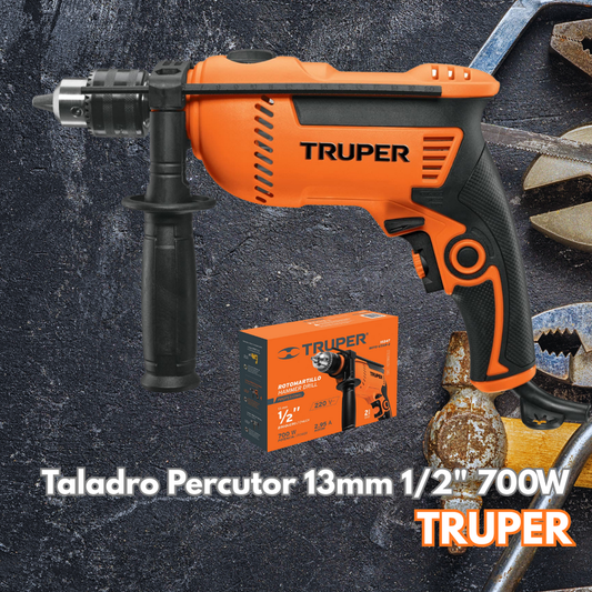 Taladro Percutor 13mm 1/2" 700W