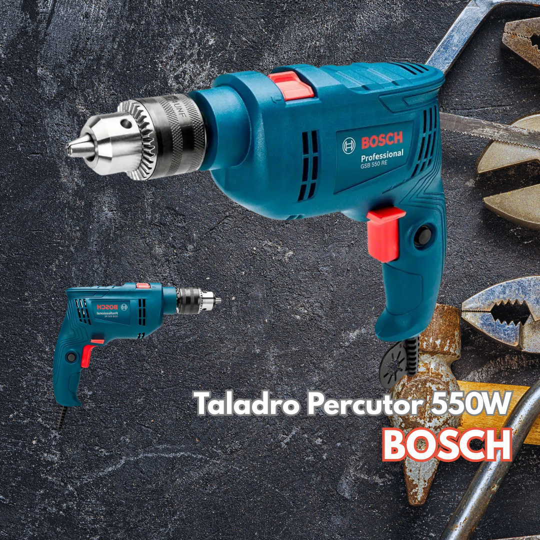 Taladro Percutor 550W - BOSCH
