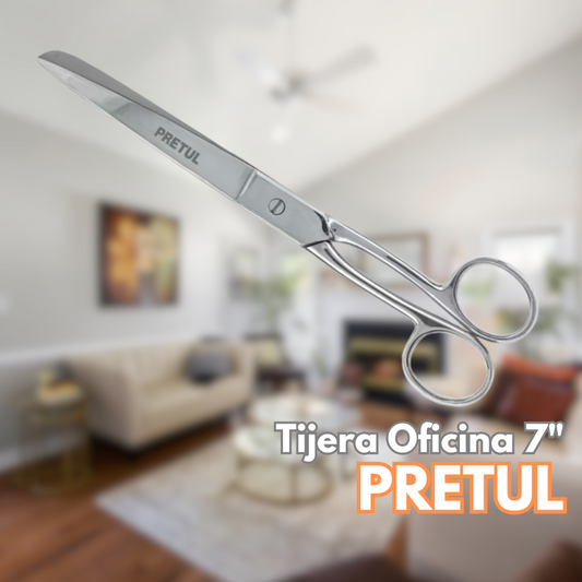 Tijera Oficina PRETUL 8"