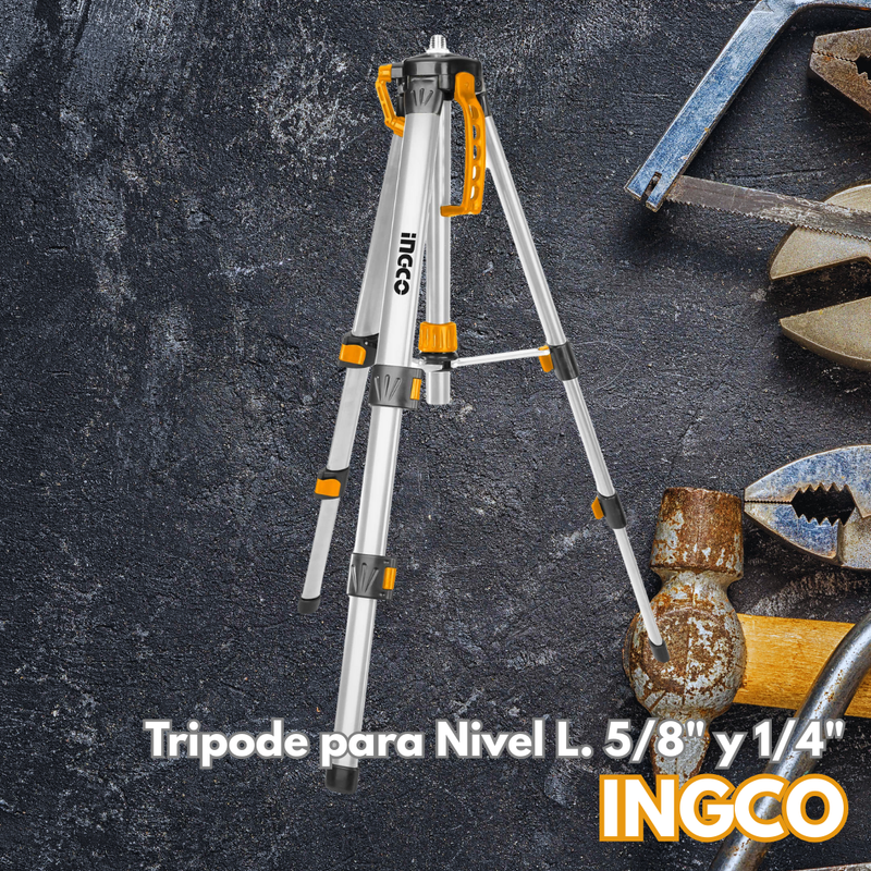 Tripode para Nivel L. 5/8" y 1/4"
