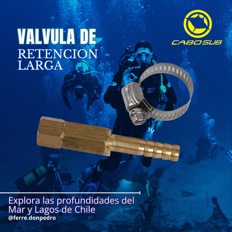 Válvula de Retención Larga Cabo Sub